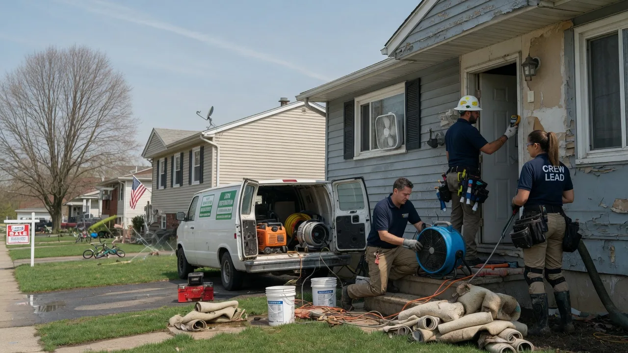Flood Cleanup in Flossmoor, IL near me