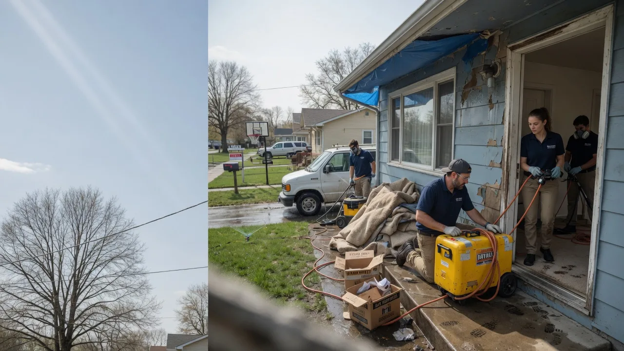 Basement Flood Cleanup in Flossmoor, IL near me